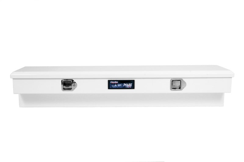 Deezee Universal Tool Box - Hardware Side Mount - White 60In