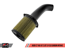 Load image into Gallery viewer, AWE Tuning Audi C7 A6 / A7 3.0T S-FLO Carbon Intake V2