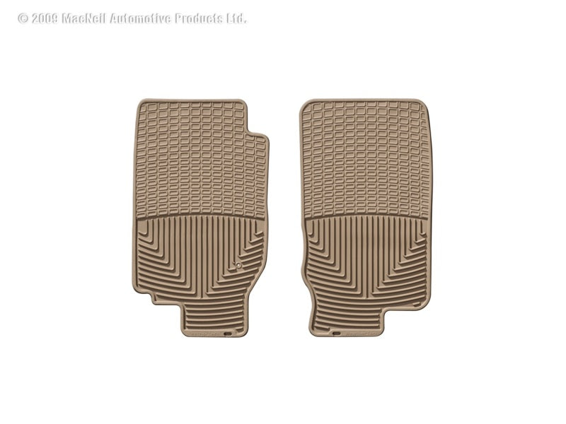 WeatherTech 02-05 Ford Explorer Front Rubber Mats - Tan