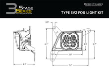 Load image into Gallery viewer, Diode Dynamics SS3 Pro Type SV2 Kit ABL - Yellow SAE Fog