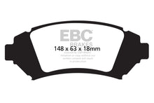 Load image into Gallery viewer, EBC 05 Buick Le Sabre (FWD) 3.8 (16in Wheels) Greenstuff Front Brake Pads