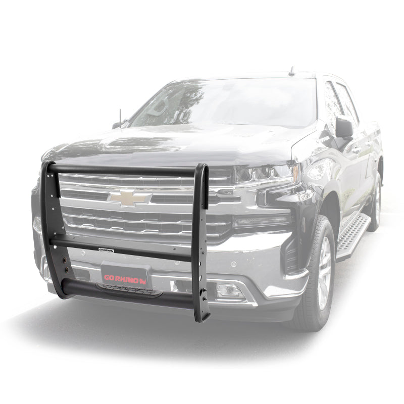 Go Rhino 19-20 Chevrolet Silverado 1500 3000 Extreme Series StepGuard - Textured Black