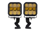 Diode Dynamics 2022 Toyota Tundra SS5 Pro Stage Series Ditch Light Kit - Yellow Combo