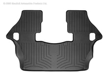 Load image into Gallery viewer, WeatherTech 04+ Nissan Armada Rear FloorLiner - Black