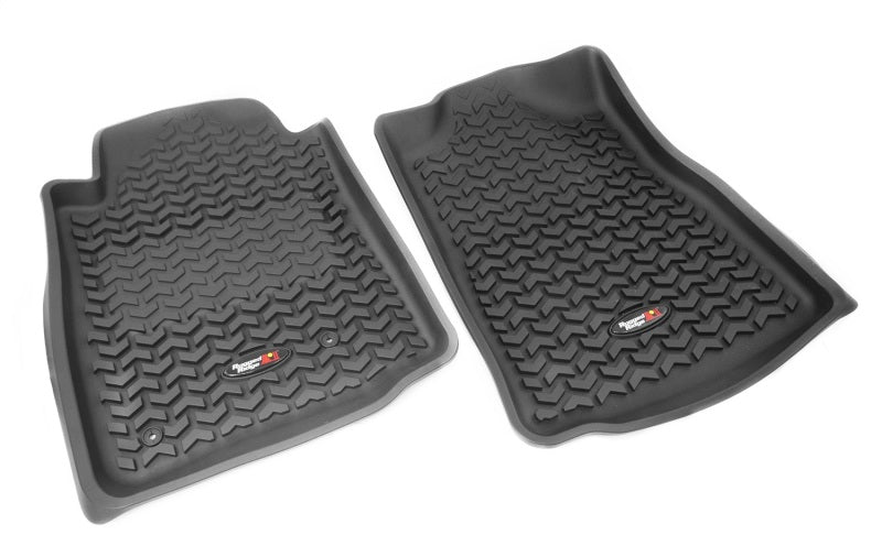 Rugged Ridge Floor Liner Front Black 2012-2015 Toyota Tacoma Regular / Access / Double Cab