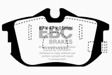 Load image into Gallery viewer, EBC 99-04 Volvo S40 1.9 Turbo T4 (200 BHP) Greenstuff Rear Brake Pads