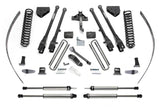 Fabtech 08-16 Ford F250 4WD w/o Factory Overload 8in 4Link Sys w/Coils & Dlss Shks