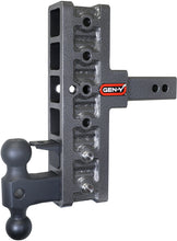 Load image into Gallery viewer, Gen-Y Mega Duty 2in Shank 7.5in Offset Drop 10K Hitch w/GH-031 Dual-Ball/GH-032 Pintle Lock