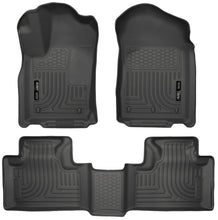 Load image into Gallery viewer, Husky Liners 11-13 Dodge Durango / 11-13 Jeep Grand Cherokee WeatherBeater Combo Black Floor Liners