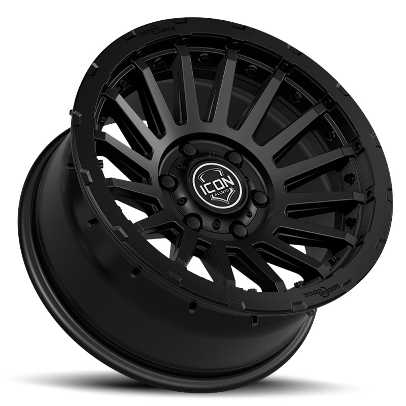 ICON Recon Pro 17x8.5 5 x 150 25mm Offset 5.75in BS Satin Black Wheel