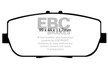 Load image into Gallery viewer, EBC 06-15 Mazda Miata MX5 2.0 Greenstuff Rear Brake Pads