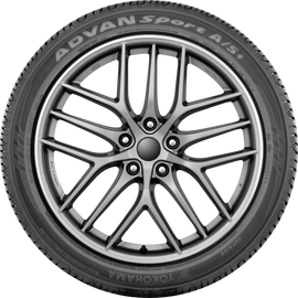 Yokohama Advan Sport A/S+ Tire - 235/40R19 96Y