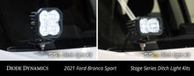 Load image into Gallery viewer, Diode Dynamics 2021 Ford Bronco Sport SS3 LED Ditch Light Kit - Pro White Combo