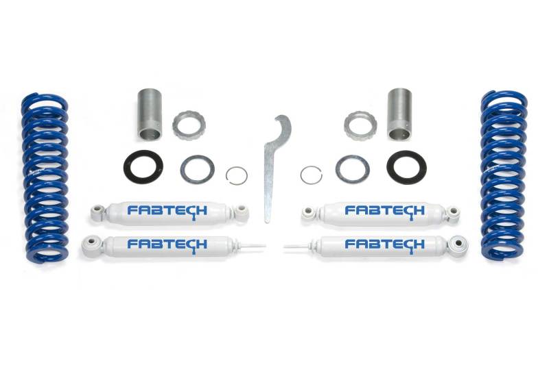 Fabtech 00-06 Toyota Tundra 2WD/4WD 0-2.5in Basic Adj C/O Sys w/Perf Rr Shks