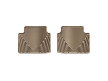 Load image into Gallery viewer, WeatherTech 08-12 Honda Accord Rear Rubber Mats - Tan
