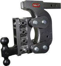 Load image into Gallery viewer, Gen-Y The Boss Torsion-Flex 2in Shank 12.5in Drop 16K Hitch w/GH-051 Dual-Ball/Stabilizer Kit