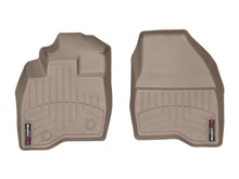 Load image into Gallery viewer, WeatherTech 2015+ Ford Explorer Front FloorLiner - Tan