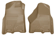 Load image into Gallery viewer, Husky Liners 09-10 Dodge Ram 1500/2500/3500 WeatherBeater Front Row Tan Floor Liners