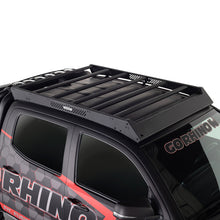 Load image into Gallery viewer, Go Rhino 16-23 Toyota Tacoma DC Ceros Low Profile Roof Rack - Tex. Blk