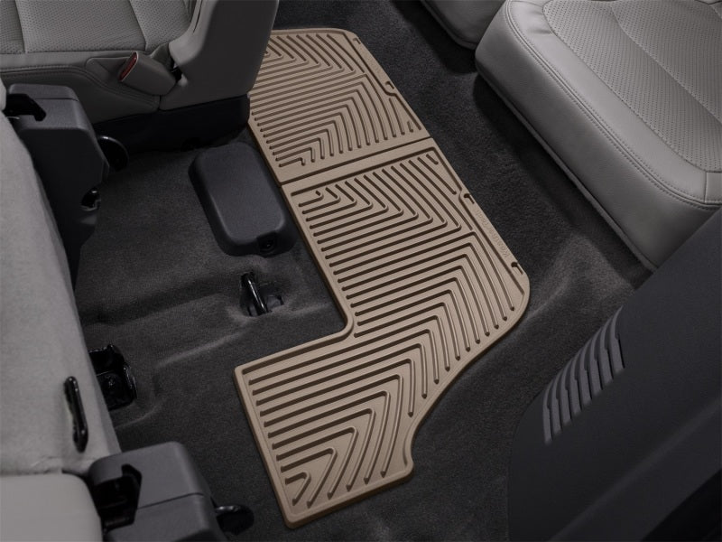 WeatherTech 09+ Ford Flex Rear Rubber Mats - Tan