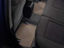 Load image into Gallery viewer, WeatherTech 06-11 Honda Civic Sedan Rear Rubber Mats - Tan