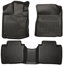 Load image into Gallery viewer, Husky Liners 12-13 Toyota Venza WeatherBeater Black Front &amp; 2nd Seat Floor Liners