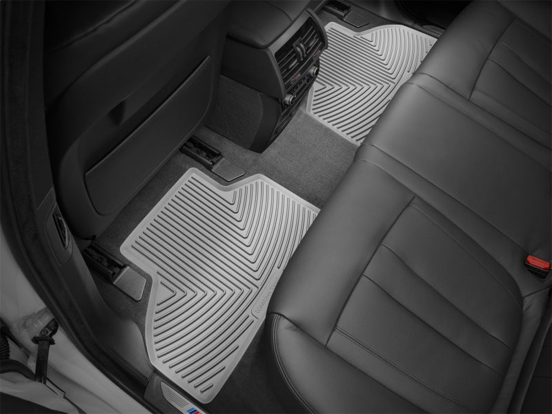 WeatherTech 14-15 BMW X5 Rear Rubber Mats - Grey