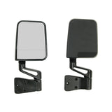 Rugged Ridge 87-02 Jeep Wrangler YJ/TJ Black Dual Focus Door Mirror Kit