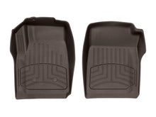 Load image into Gallery viewer, WeatherTech 15-22 Chev Colorado / GMC Canyon EXT Cab/CC (Carpeted Floor) Front FloorLiner HP - Cocoa