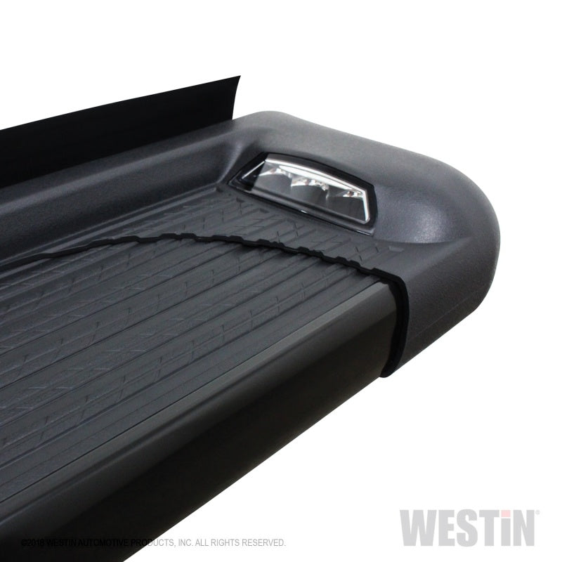 Westin SG6 Black Aluminum Running Boards 74.25in