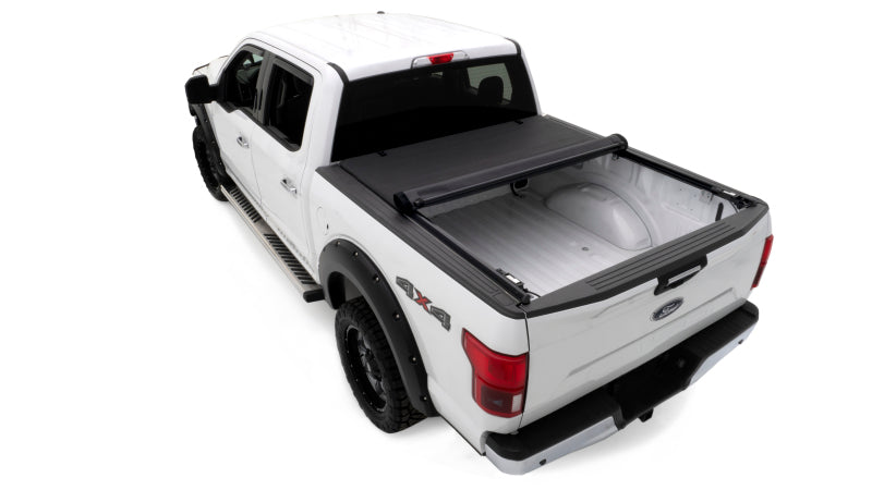 Lund 04-18 Ford F-150 (5.5ft. Bed) Genesis Roll Up Tonneau Cover - Black