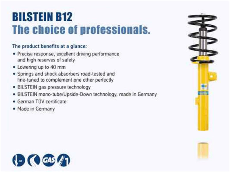 Bilstein B12 1985 BMW 318i Base Sedan Front and Rear Suspension Kit