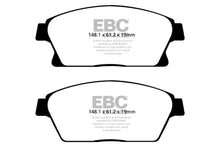 Load image into Gallery viewer, EBC 13+ Buick Encore 1.4 Turbo Yellowstuff Front Brake Pads