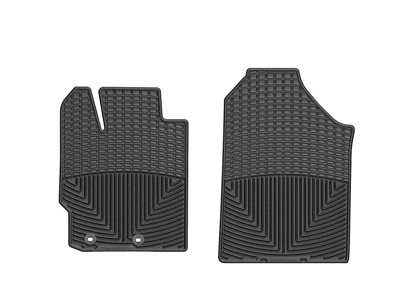 WeatherTech 12+ Toyota Yaris Front Rubber Mats - Black