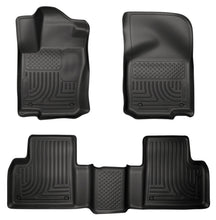 Load image into Gallery viewer, Husky Liners 2012 Mercedes ML350 WeatherBeater Combo Black Floor Liners