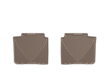 Load image into Gallery viewer, WeatherTech 06+ Lincoln MKZ Rear Rubber Mats - Tan