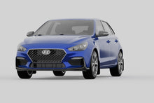 Load image into Gallery viewer, Rally Armor 19-21 Hyundai Elantra GT N Line/i30 Black UR Mud Flap w/Performance Blue Logo