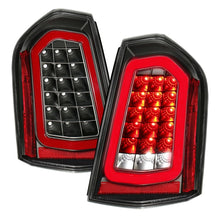 Load image into Gallery viewer, ANZO 11-14 Chrysler 300 LED Taillights Black w/ Sequential