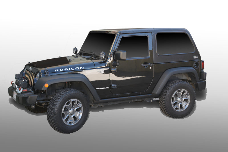 DV8 Offroad 07-18 Jeep Wrangler JK 2 Piece Fast Back Hard Top 2 Door (Dropship Only)