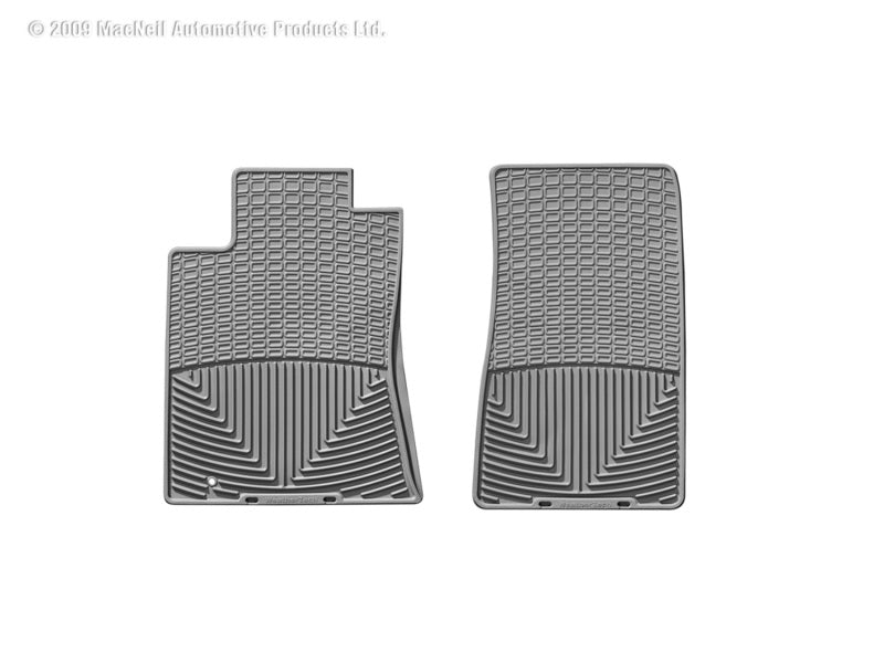 WeatherTech 08-10 Cadillac CTS Front Rubber Mats - Grey