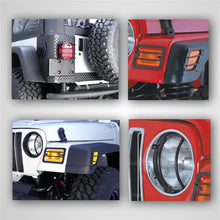 Load image into Gallery viewer, Rugged Ridge Euro Guard Light Kit 97-06 Jeep Wrangler TJ