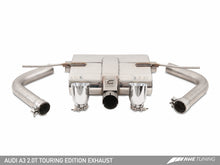 Load image into Gallery viewer, AWE Tuning Audi 8V A3 Touring Edition Exhaust - Dual Outlet Chrome Silver 90 mm Tips