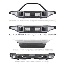 Load image into Gallery viewer, Go Rhino 21-24 Ford Bronco (2 and 4 Door) Rockline Full Width Bumper