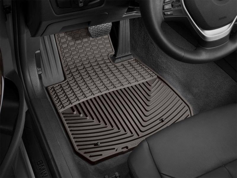 WeatherTech 2014+ BMW 2-Series Front Rubber Mats - Cocoa