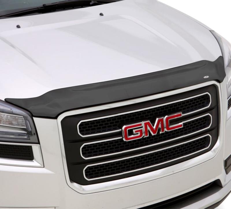 AVS 17-18 GMC Acadia Aeroskin Low Profile Acrylic Hood Shield - Smoke