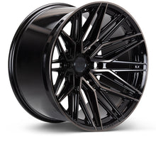 Load image into Gallery viewer, Vossen HF6-5 24x10 / 6x139.7 / ET25 / Deep Face / 106.1 - Tinted Gloss Black Wheel