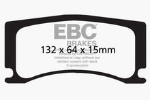 Load image into Gallery viewer, EBC 08-09 Jaguar XKR 4.2L Supercharged (Portfolio) Bluestuff Rear Brake Pads