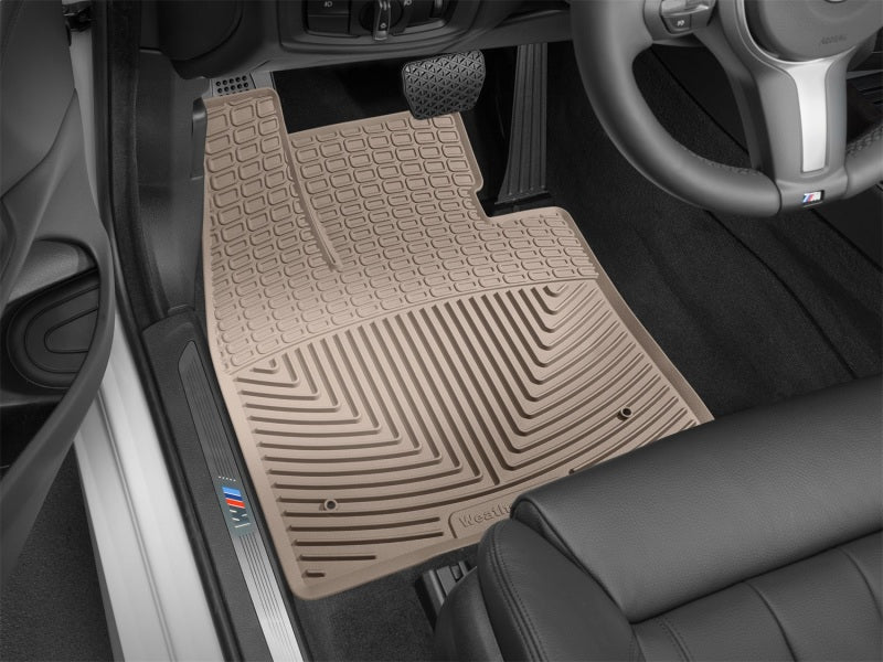 WeatherTech 14-15 BMW X5 Front Rubber Mats - Tan