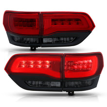 Load image into Gallery viewer, ANZO 2014-2016 Jeep Grand Cherokee LED Taillights Red/Smoke