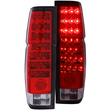 Load image into Gallery viewer, ANZO 1986-1997 Nissan Hardbody LED Taillights Red/Clear